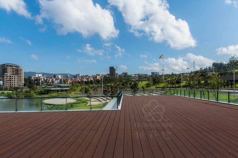 埃塞俄比亞首都友誼廣場(chǎng)竹木地板