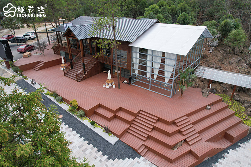 安化青云洞景區(qū)竹木平臺