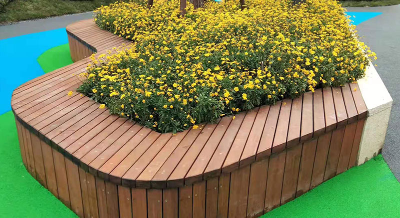 竹木圍樹椅，圍樹凳